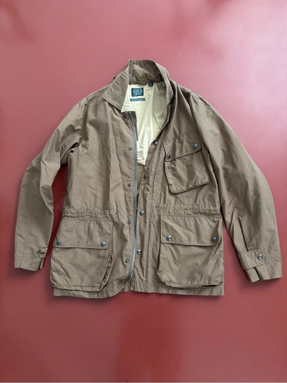 I. Crew Men's Field Jacket - Brown